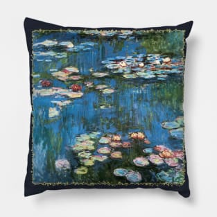 Waterlilies by Claude Monet Pillow