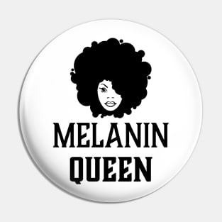 Melanin Queen, Black Girl Magic, Black Woman Pin