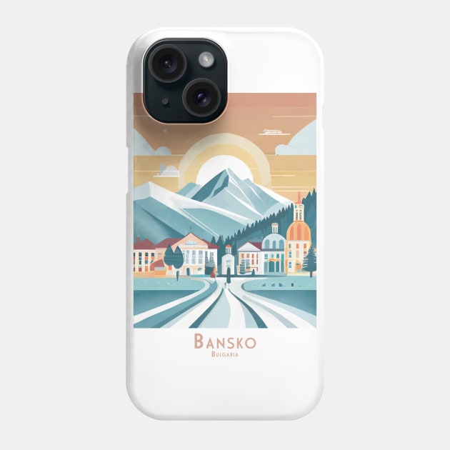 Bansko - Serene Bulgarian Mountainscape Phone Case by POD24