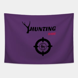 hunting babe Tapestry