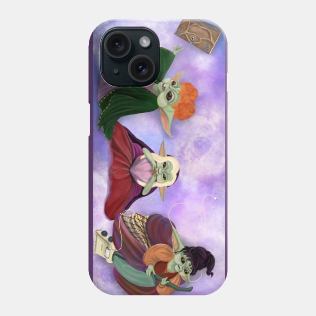 Yodito Sisters Phone Case by KataMartArt