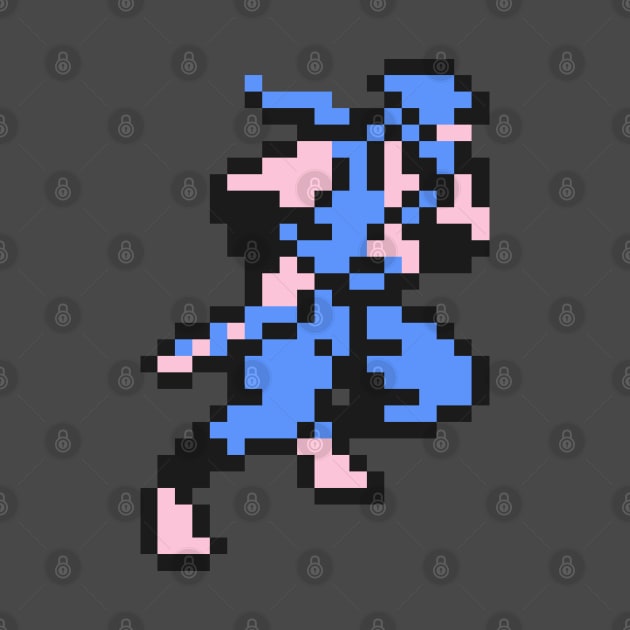 Ninja Gaiden Pixel Art by allysontx