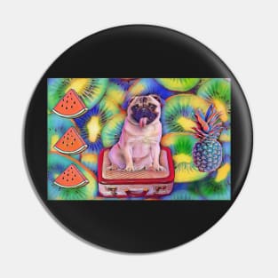 Summer time Pug! Pin