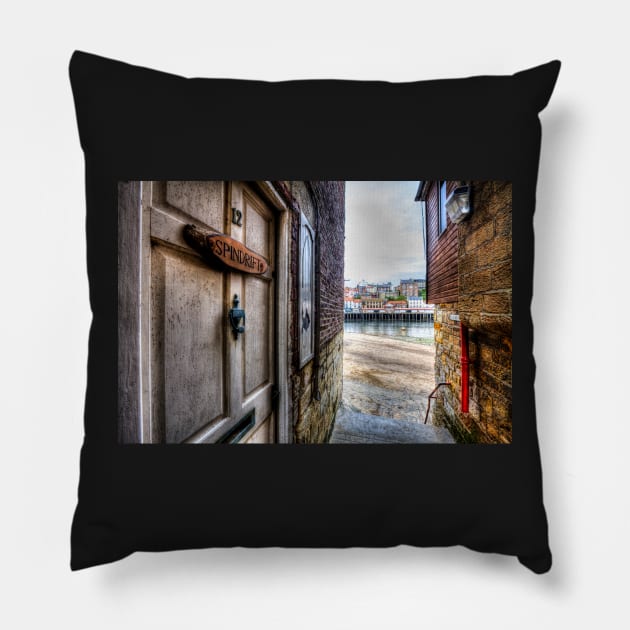 Spindrift Whitby Pillow by tommysphotos