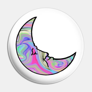 Holo Moon Pin