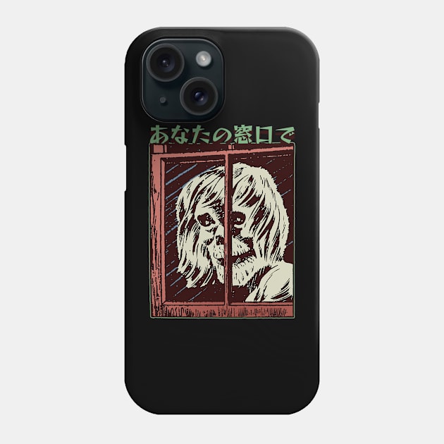 At Your Window - J Horror Phone Case by Another Dose