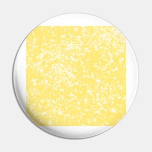 Yellow White Paint Splatter Pin