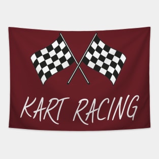 Kart racing Tapestry