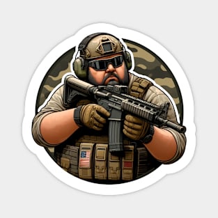 Tactical Fatman Magnet