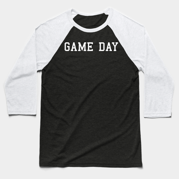 Baseball Player Game Day Long Sleeve Baseball T-Shirt Baseball Player Game Day Long Sleeve Baseball T-Shirt