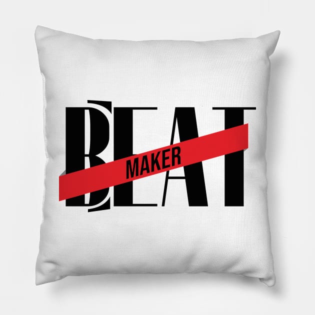 Beat Maker Pillow by Degiab