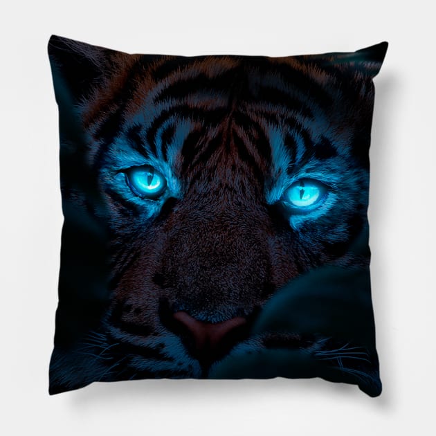 The Lurker Pillow by Ergen Art