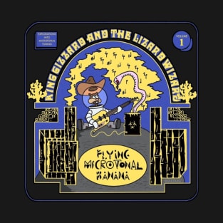 Riding the Gizzverse King Gizzard and The Lizard Wizard Fan T-Shirt