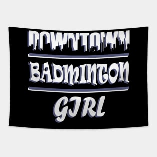 Badminton Shuttlecock Double Gift Sayings Tapestry