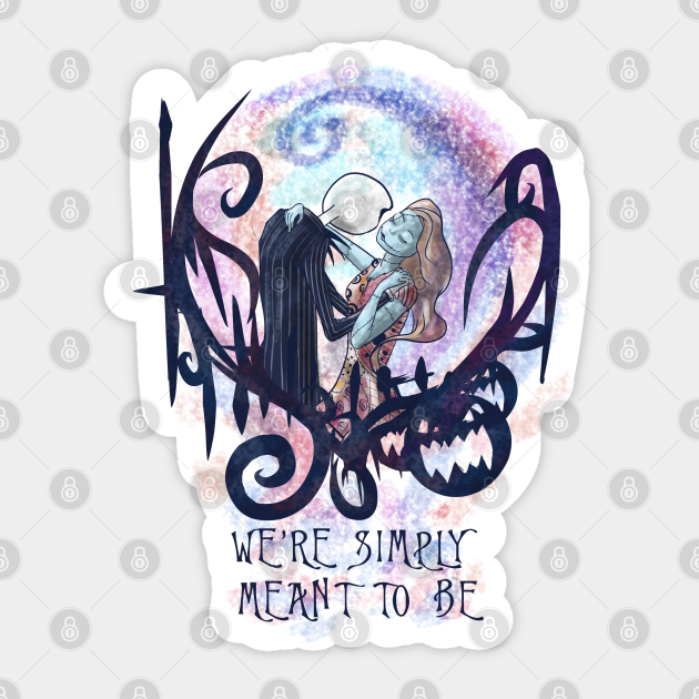 Love Before Christmas - Nightmare Before Christmas - Sticker