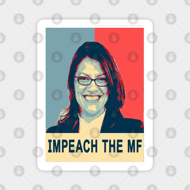 Rashida Tlaib impeach Magnet by joyTrends