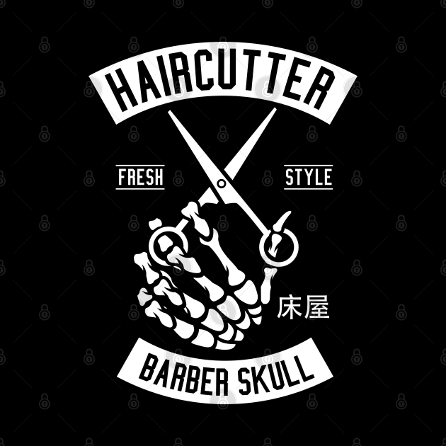 Barber Skull by TeeGo