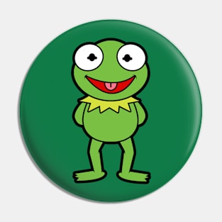 Cute Kermit The Frog Pin