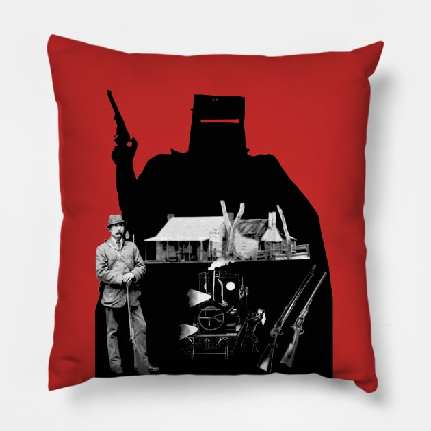 Glenrowan Pillow by Australian_Bushranging