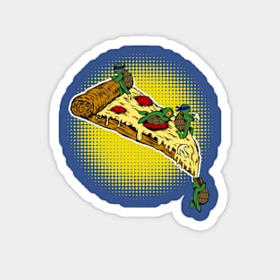 Teenage Mutant Ninja Turtles Pizza TMNT Magnet