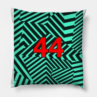 Lewis Hamilton 44 Pillow