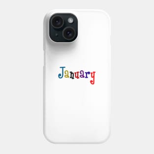 january Phone Case