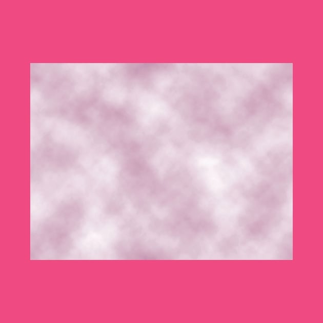 Pale pink and white cloud pattern by PandLCreations