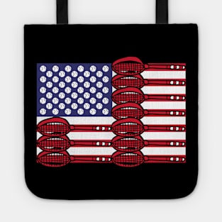 US Open tennis flag Tote