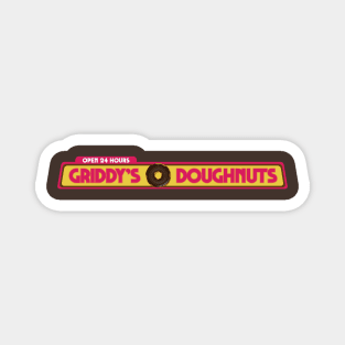 The Umbrella Academy Griddy's Doughnuts Magnet