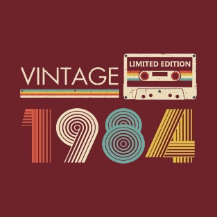 Vintage 1984 Limited Edition Cassette T-Shirt