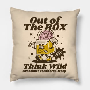 Out of the box - think wild Pillow