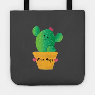 Free Cactus Hugs Tote