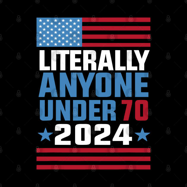 Funny anyone under 70 for 2024 President Election 2024 by LEGO