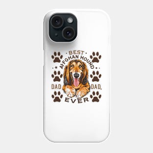 Best Afghan Hound Ever Funny Quote Vintage Dad Lover Phone Case