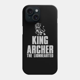 King Archer the Lion Hearted Phone Case