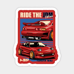 MR2 Ride The JDM Wave Magnet