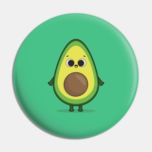 Cute little avocado Pin