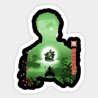 One Piece Zoro Logo  Sticker for Sale by ratnhieuchuyen0