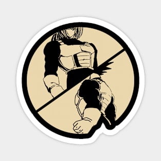 Fighting club anime Magnet