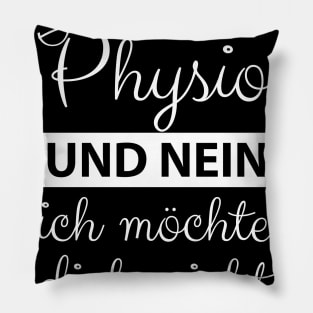 Physio Physiotherapist Physiotherapists Pillow
