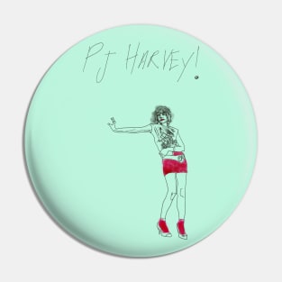 PJ Harvey Pin