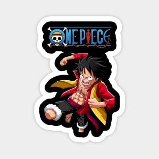 Anime Monkey D-Luffy Magnet