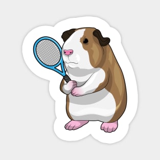 Guinea pig Tennis Tennis racket Magnet