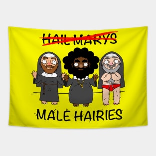Male Hairies Tapestry