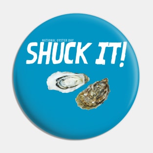 National Oyster Day Pin