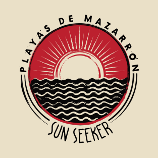 Playas de Mazarron - Sun Seeker V02 T-Shirt