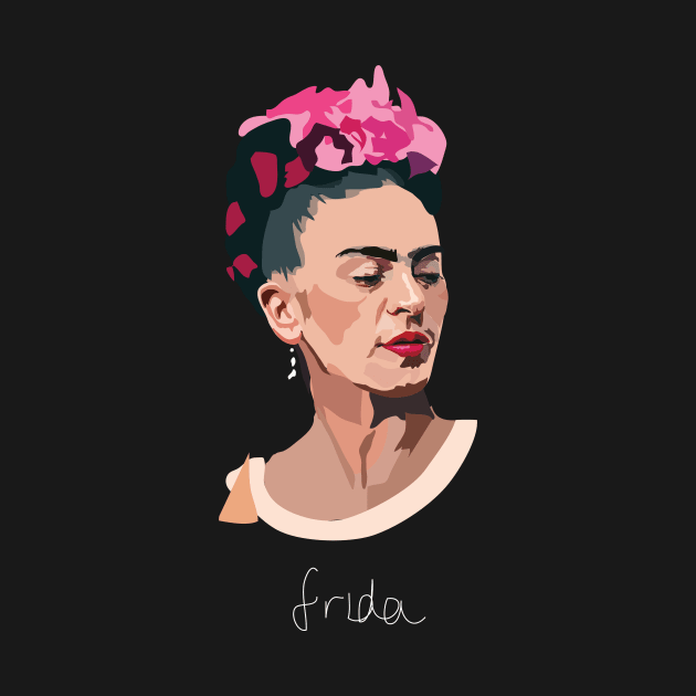 Frida - Artist Series by annamckay