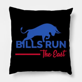 Buffalo Bills Run The East Pillow