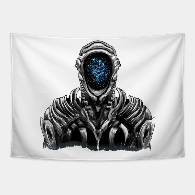 Lost In Space Ro-bot Tapestry by Zercohotu