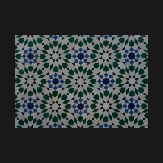 Morocco Islamic tile pattern 4 by LieveOudejans